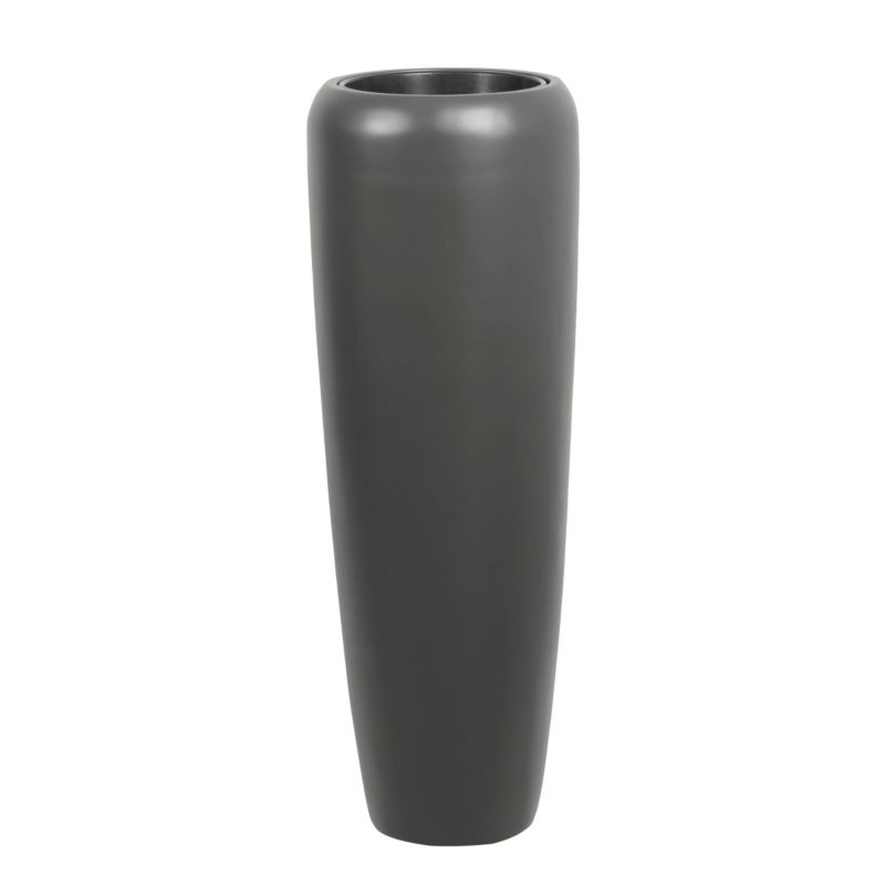 Doniczka Lechuza Z Włókna Szklanego Na Taras Do Domu D982H antracyt Mat 1 szt