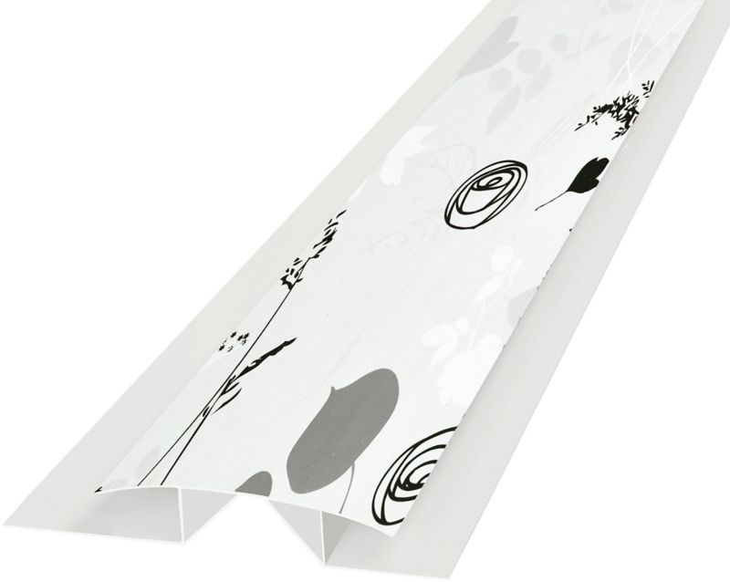 Kątownik uniwersalny PCV 2700 mm szara łąka