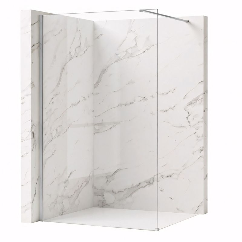 Ścianka Prysznicowa Rea Flexi 90 Chrom 90X0,8X195Cm 1Szt