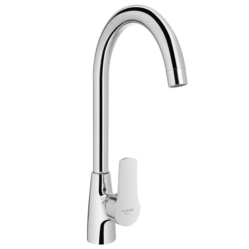 Bateria kuchenna zlewozmywakowa Invena Verso z obrotową wylewką srebrny 1 szt.