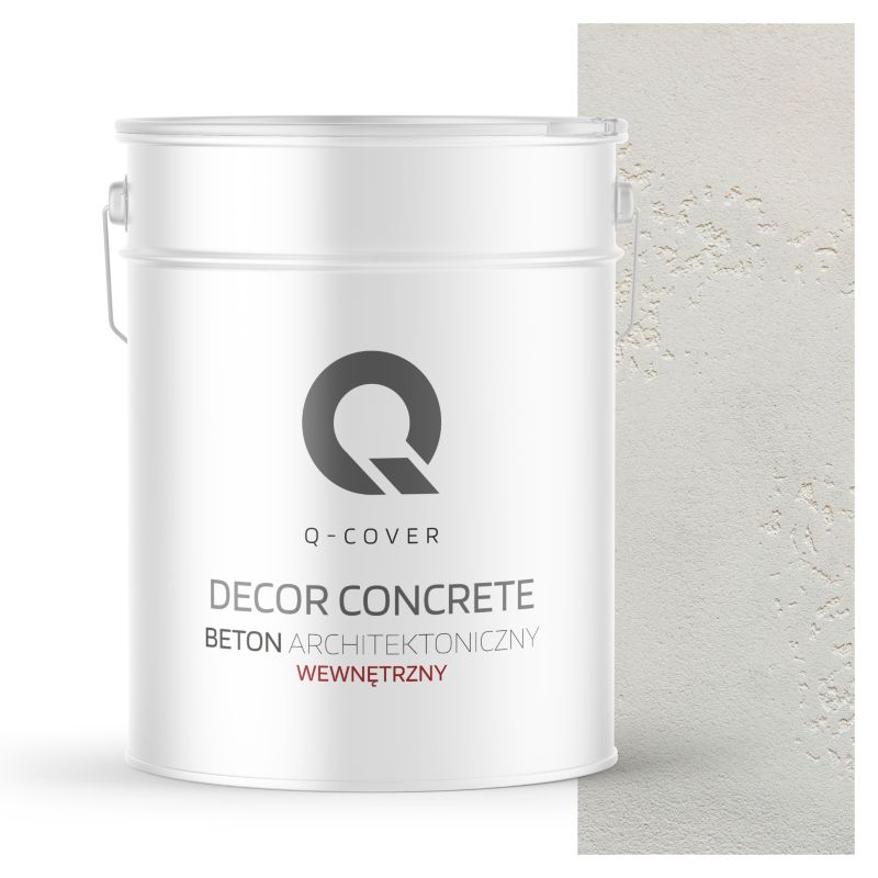 Beton Architektoniczny Wewnętrzny Q-Cover Biały F101 15KG