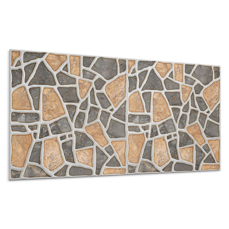 Panel samoprzylepny Wallfluent 100x50 cm Grafika kamiennej mozaiki 1 szt.