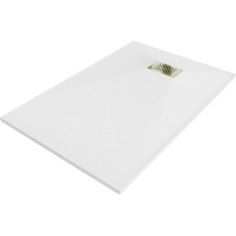 Brodzik prostokątny Mexen Hugo biały 110x90 cm 1 szt.