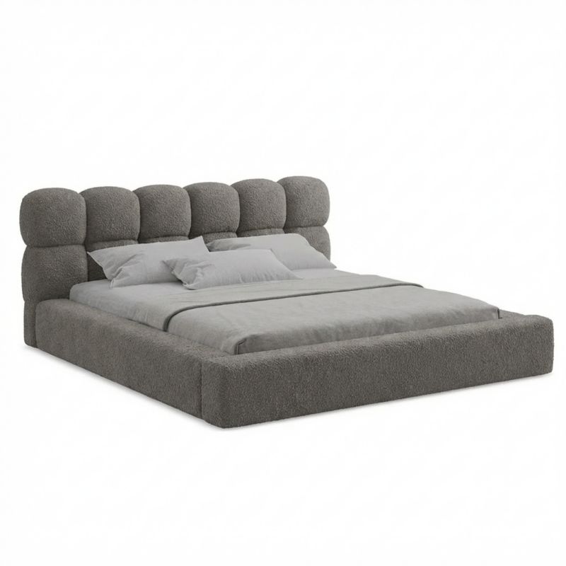 Łóżko Tapicerowane LUSSO 160x200 Stelaż Pojemnik Na Pościel Abriamo 2 1 szt.