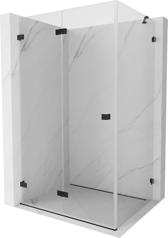 Kabina prysznicowa Mexen Lunar-F czarna 95x80 cm 836-095-080-70-00-L 1 szt.