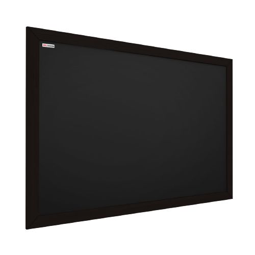 Tablica kredowa ALLboards 60x40 cm rama drewniana czarna 1 szt.