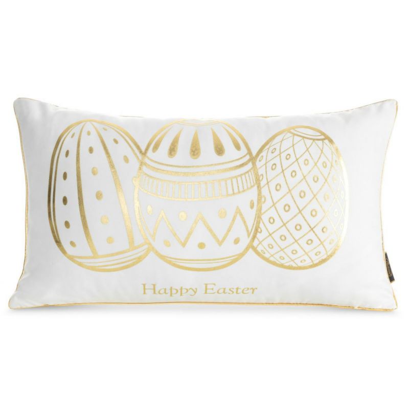 Poszewka świąteczna WIOSNA49 Eurofirany dekoracyjna na poduszkę 30x50 cm pisanka 1 szt.