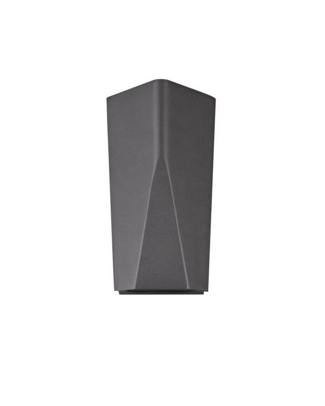 Kinkiet ścienny zewnętrzny Trio Tay antracyt LED 4.5W 3000K 450lm IP65 wym: 20 x 10,6 x 10,6 cm aluminium - 1 szt.