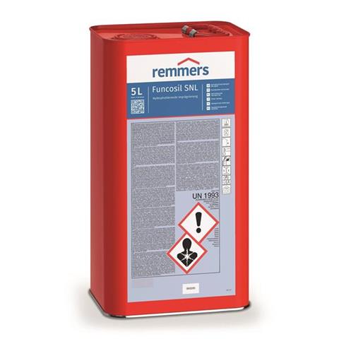UNIWERSALNY, BEZBARWNY, ROZPUSZCZALNIKOWY IMPREGNAT HYDROFOBIZUJĄCY NA BAZIE SILANÓW/SILOKSANÓW Remmers Funcosil SNL 1L