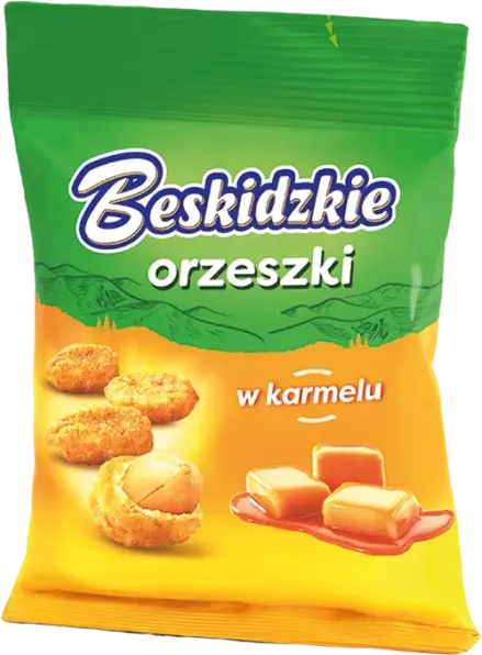 Orzeszki ziemne Beskidzkie, w karmelu, 100g