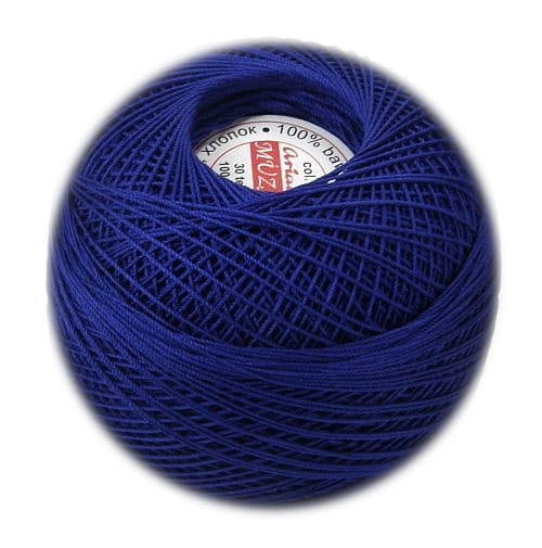 kordonek MUZA 10 kol. 1403 / granatowy