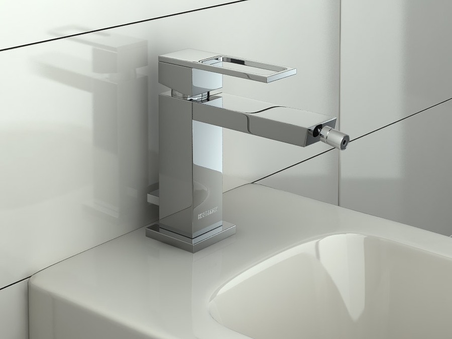 Kohlman Nexen bateria bidetowa stojąca chrom QB130U