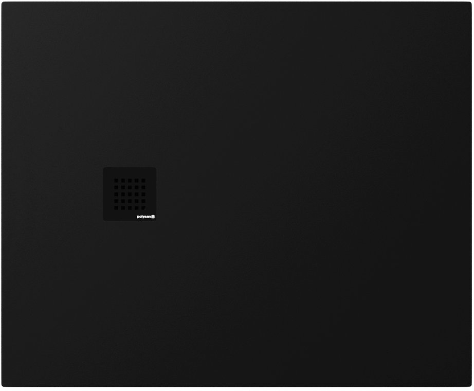 Polysan Treneca brodzik prostokątny 110x90 cm czarny 84314.21