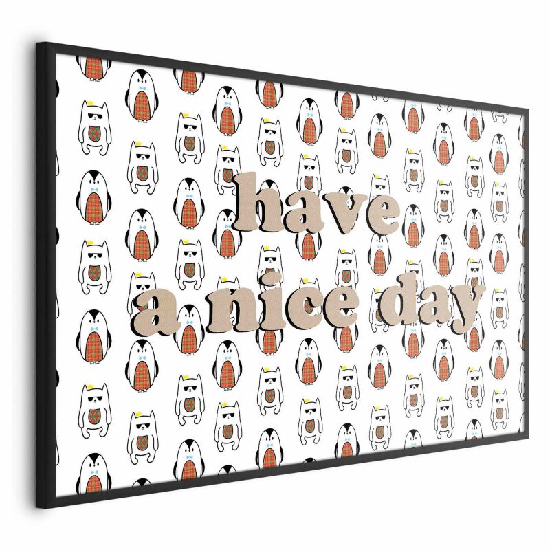 Plakat Artgeist Nice day 42x29,7 cm z ramą czarną 1 szt