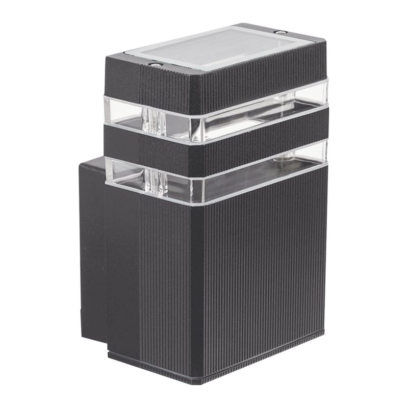 Oprawa architektoniczna GU10 LED MasterLED Inez 22,5cm IP54 antracyt lampa kinkiet elewacyjny 1 szt.