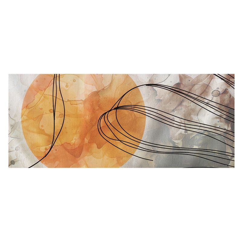 Fototapeta Wallfluent 250x104 cm Harmonijna abstrakcja Dla Miłośników Natury I Subtelnych Motywów Dekoracyjnych 1 szt.