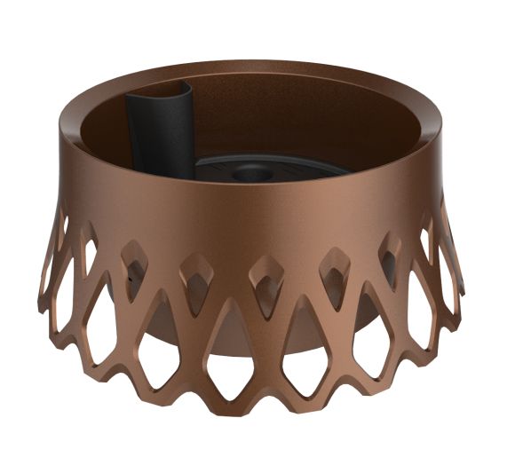 Doniczka Plastia 40cm system samonawadniania brąz 1szt