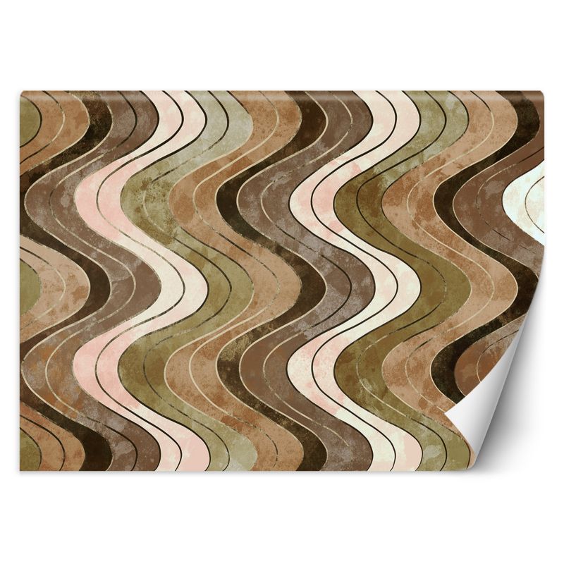 Fototapeta Feeby Pionowe falujące linie 254x184 1 szt