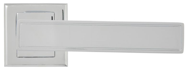 Klamka drzwiowa Schaffner Clara kwadratowy szyld chrom