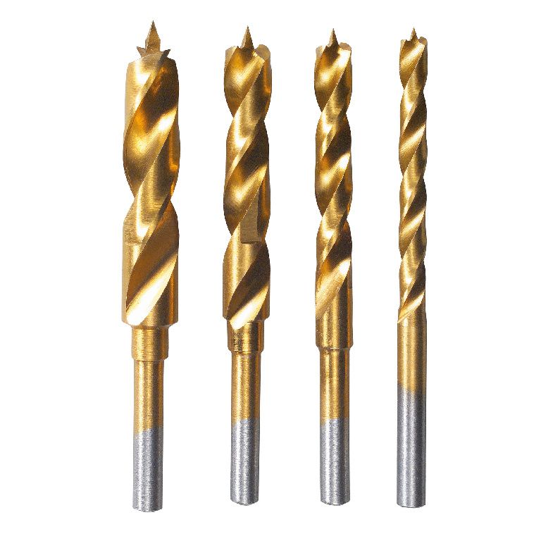 Zestaw wierteł tytanowych do drewna Dremel