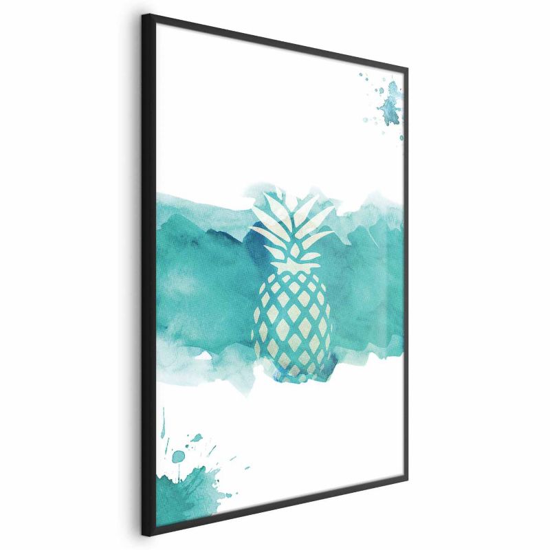 Plakat Artgeist Ananas 21x30 cm z ramą czarną 1 szt