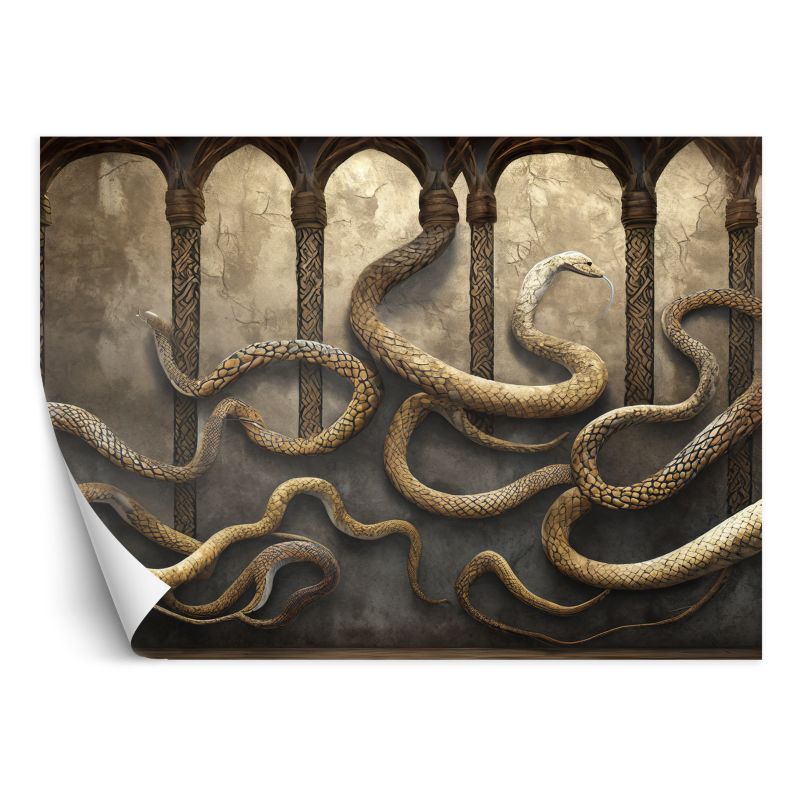 Fototapeta Feeby Snake Gold Glamor 400x280 1 szt