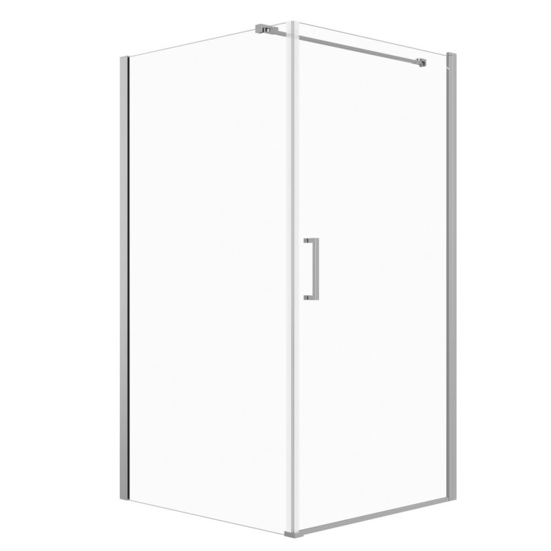 Kabina prysznicowa 90x90 kwadratowa uchylna CEDRUS SEVANTE chrom 1 szt.