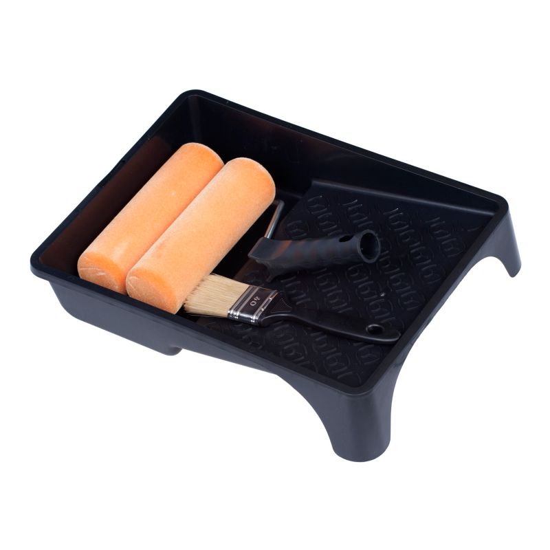 Zestaw malarski FAVORITE, MEDIUM nr 30, wałek Flock 17 cm, do farb na bazie wody, 5 elementów