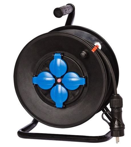 Przedłużacz F-elektro bębnowy 4-gniazda 50mb OW 3x1,5 FILO-260 14688-8 1szt.