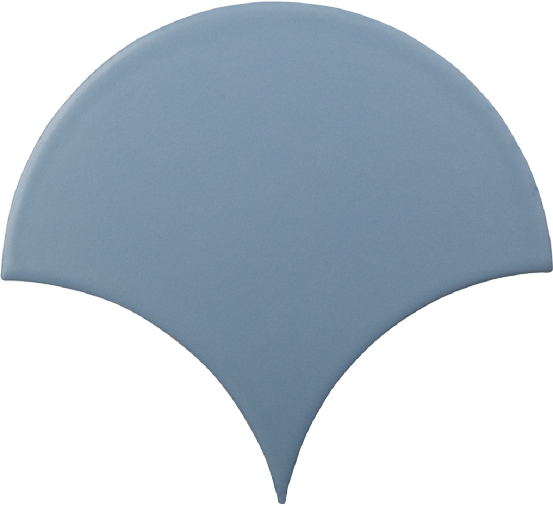 Cil Decor Escama dekor ścienny 17x15,5 cm Blue Medium Mat