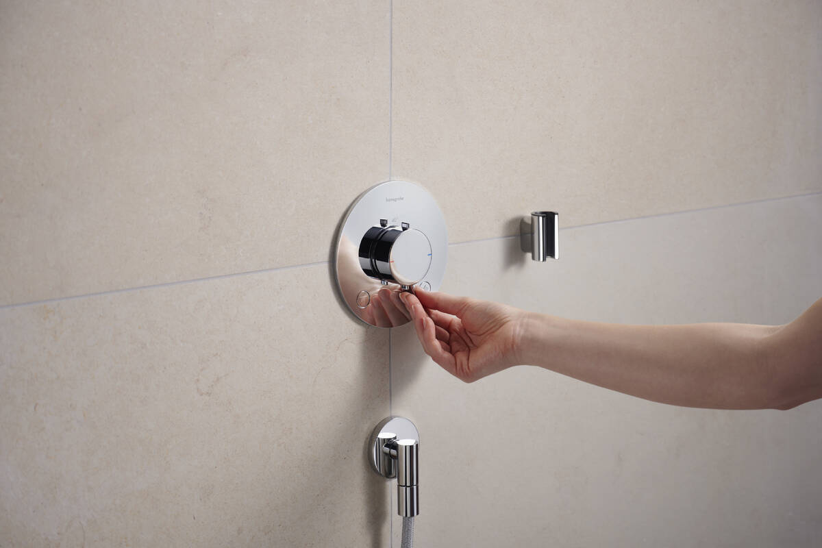 Hansgrohe Porter Fine uchwyt prysznicowy chrom 28885000