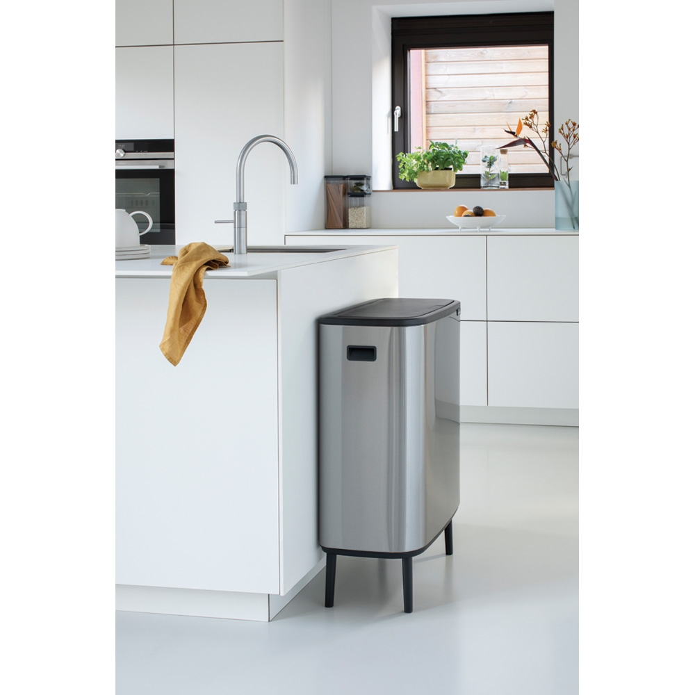 Brabantia Bo Touch Bin Hi pojemnik na odpady 60 l stal mat FPP 130267