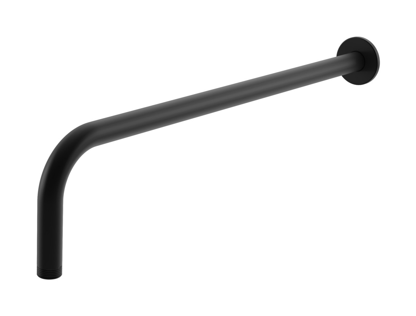 Kohlman Experience Black /Roxin Black ramię prysznicowe 40 cm ścienne czarny mat WNEB - Wysyłka w 24h