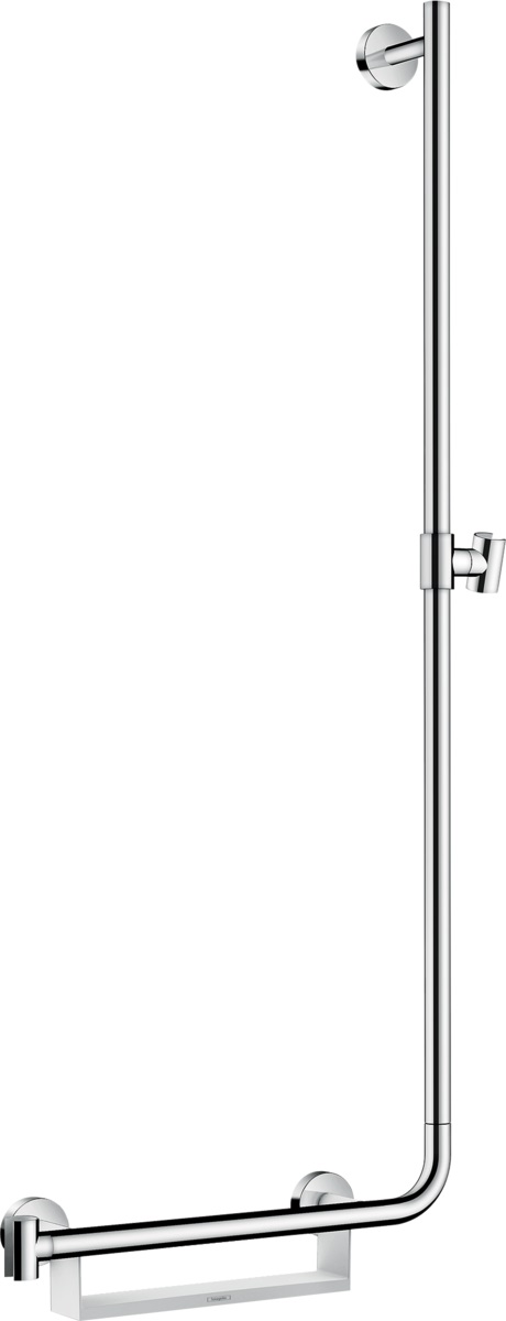 Hansgrohe Unica Comfort drążek prysznicowy 110 cm prawy biały/chrom 26404400