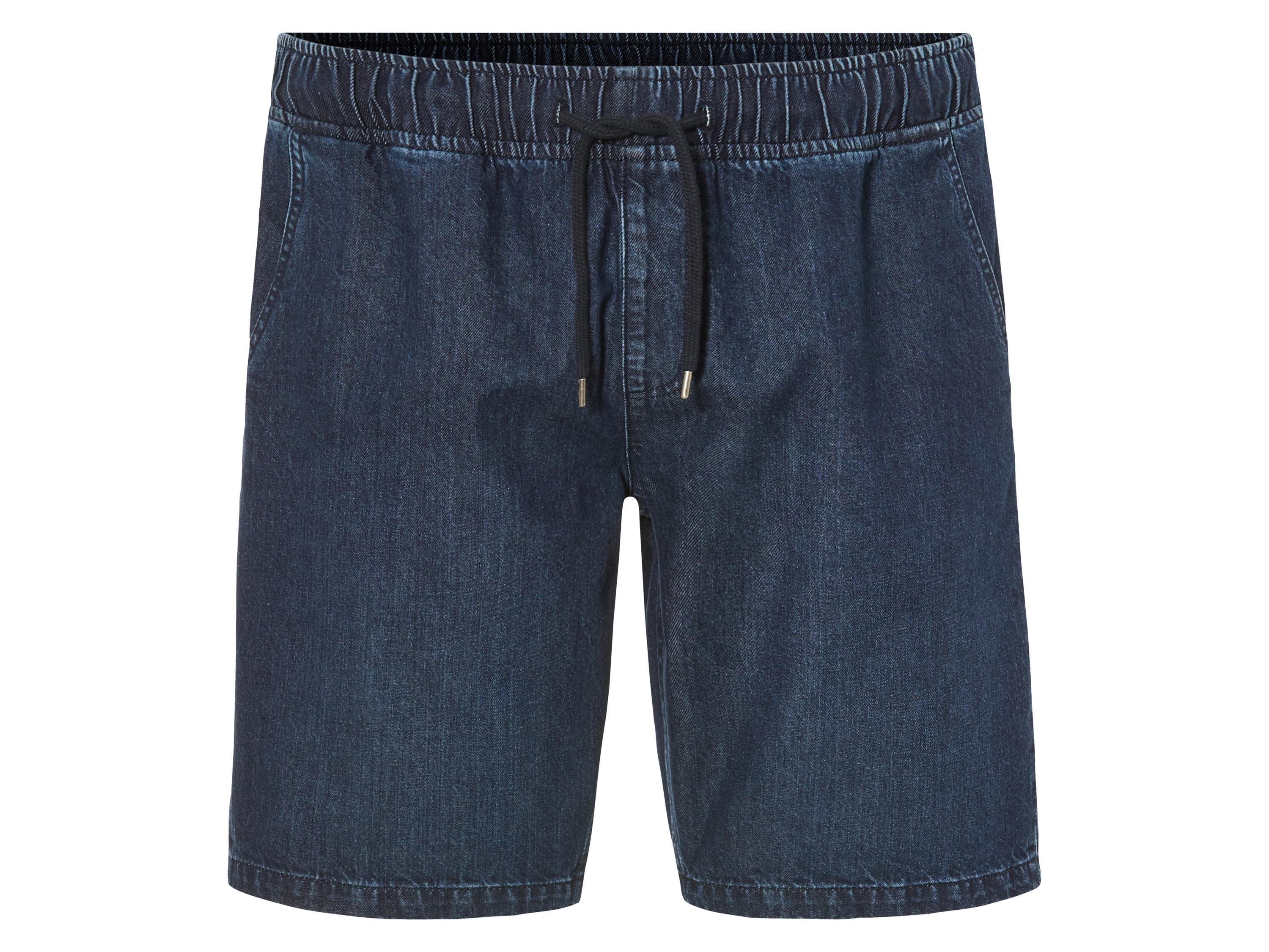 Livergy Szorty jeansowe męskie z bawełny Ciemnoniebieski, S 44/46