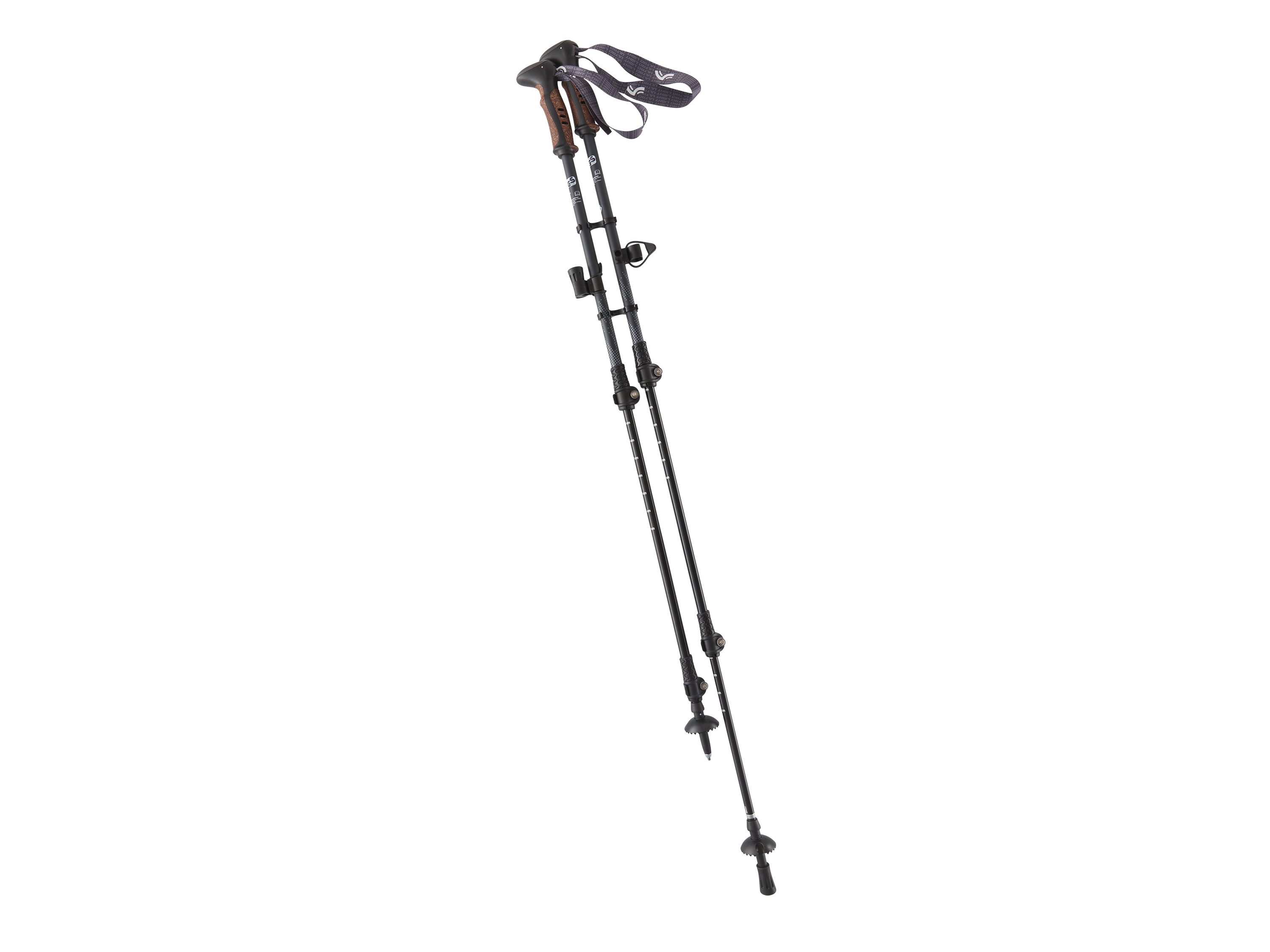 Crivit Aluminiowe kijki trekkingowe Szary