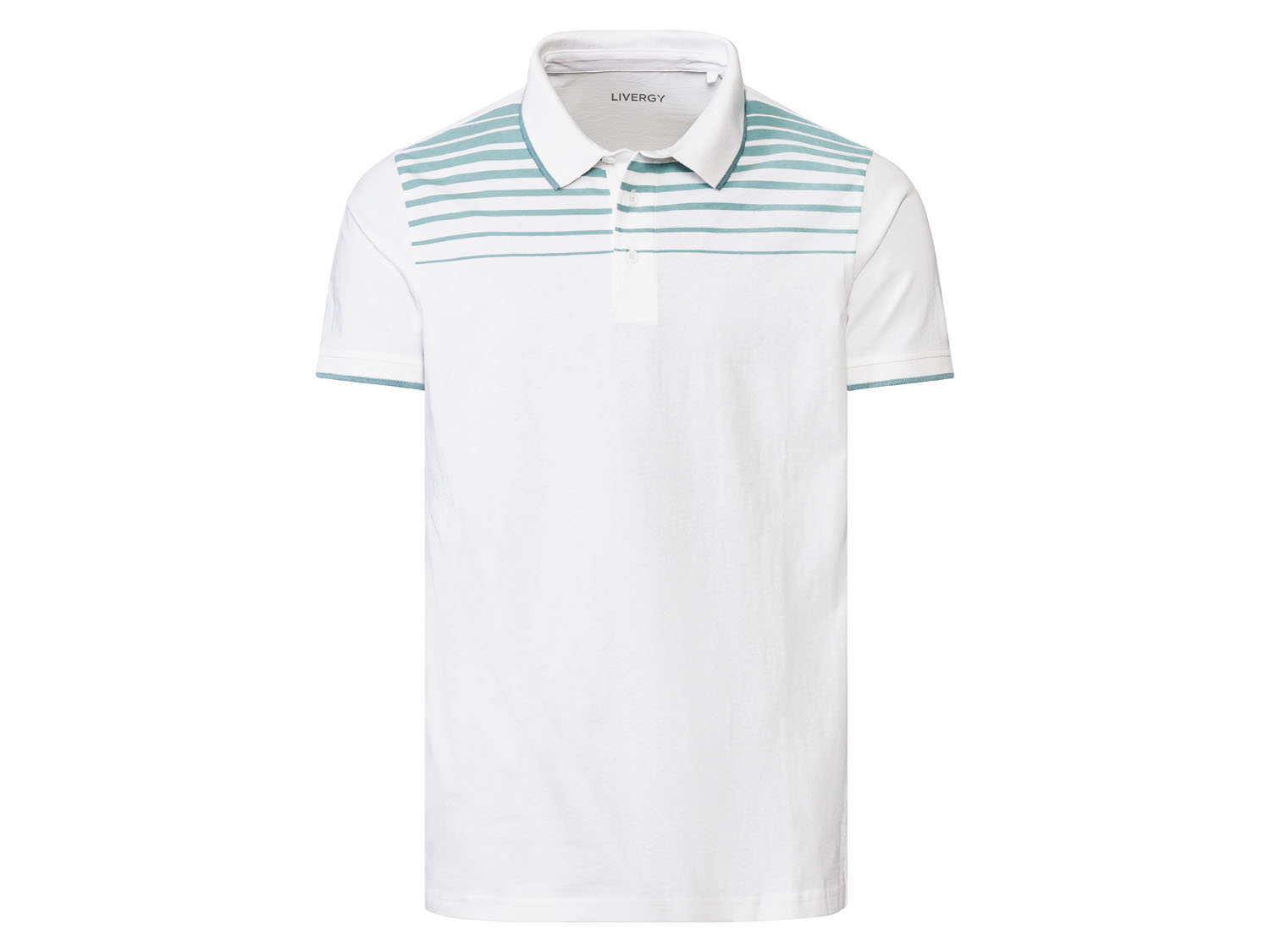 Livergy Męska koszulka polo, krój dopasowany M 48/50, Biały