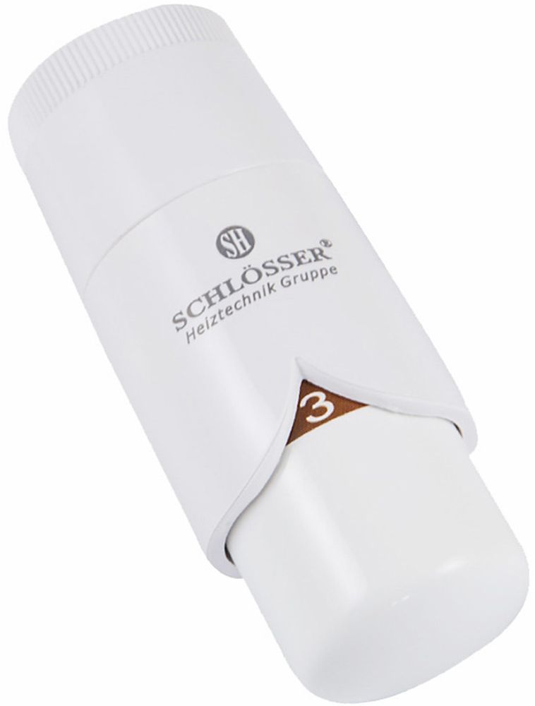 Darmowa Dostawa - Głowica termostatyczna biały Schlosser Brillant 600500004