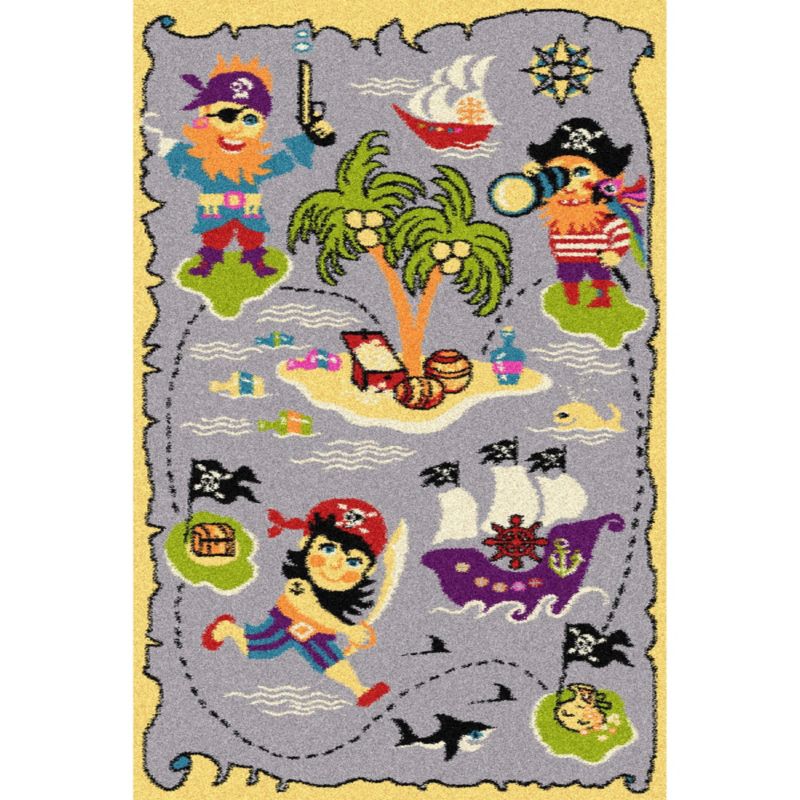 Dywan FD Funky Pir 100X170 cm szary 1 szt.