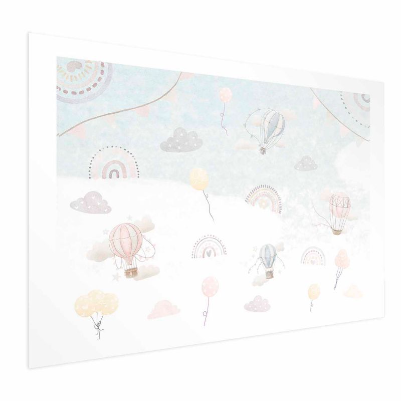 Plakat Artgeist Przygoda pośród chmur 60x40 cm bez ramy 1 szt