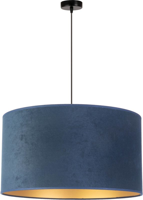 Lampa wisząca Goldie 1 x E27 granatowa