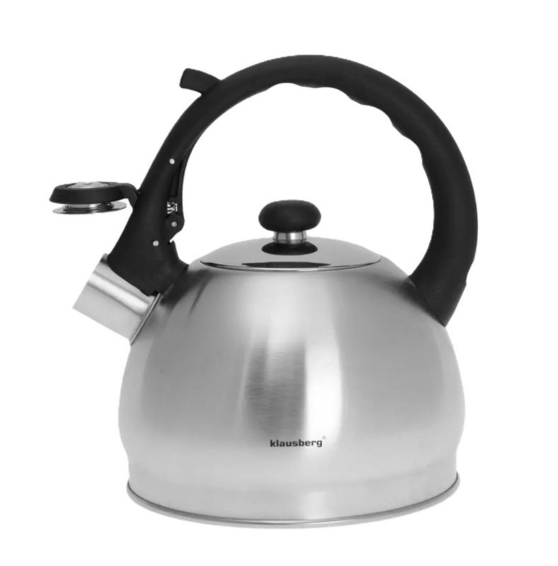 Czajnik Klausberg z gwizdkiem stalowy KB-7042 1,8L 1szt