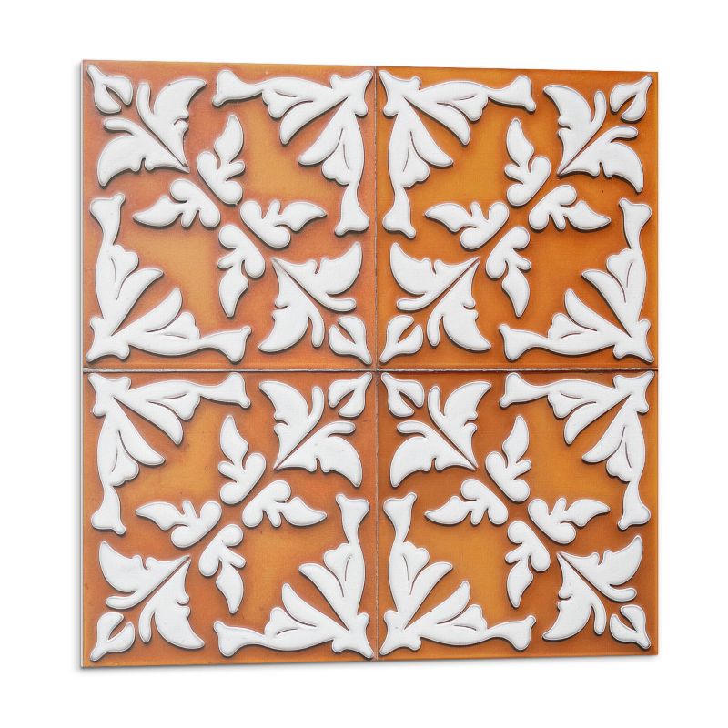 Kafelki samoprzylepne Wallfluent 30x30 cm Motyw florystyczny na kafelkach 9 szt.