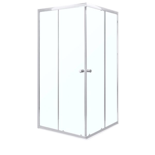 Kabina prysznicowa kwadratowa Kerra Olga SQ 80 x 80 cm transparentne szkło profile chrom1 szt.
