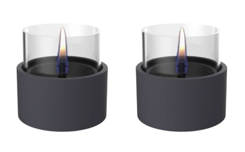 Świeca Bio Tenderflame BREEZE 10 Czarna (2-pak) - zestaw 1 szt.