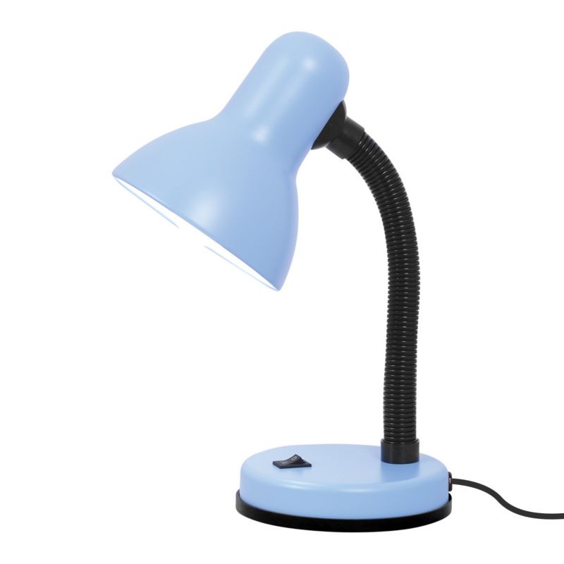 Lampka biurkowa Kaja Cariba turkusowo-czarna 1 x E27 x 25W IP20 wym: 30 x 22 x 15 cm metal - 1 szt.