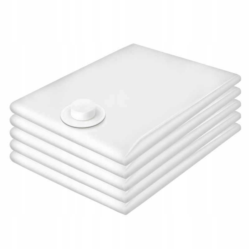 Worki próżniowe, Sillar, na odzież, pościel, 60x80cm, PA/PE, 80 Mikronów, 7 warstw, 5szt