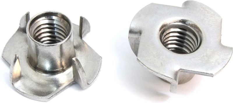 Złączka wbijana w drewno Azmet M6 ocynkowana 1 sztuka