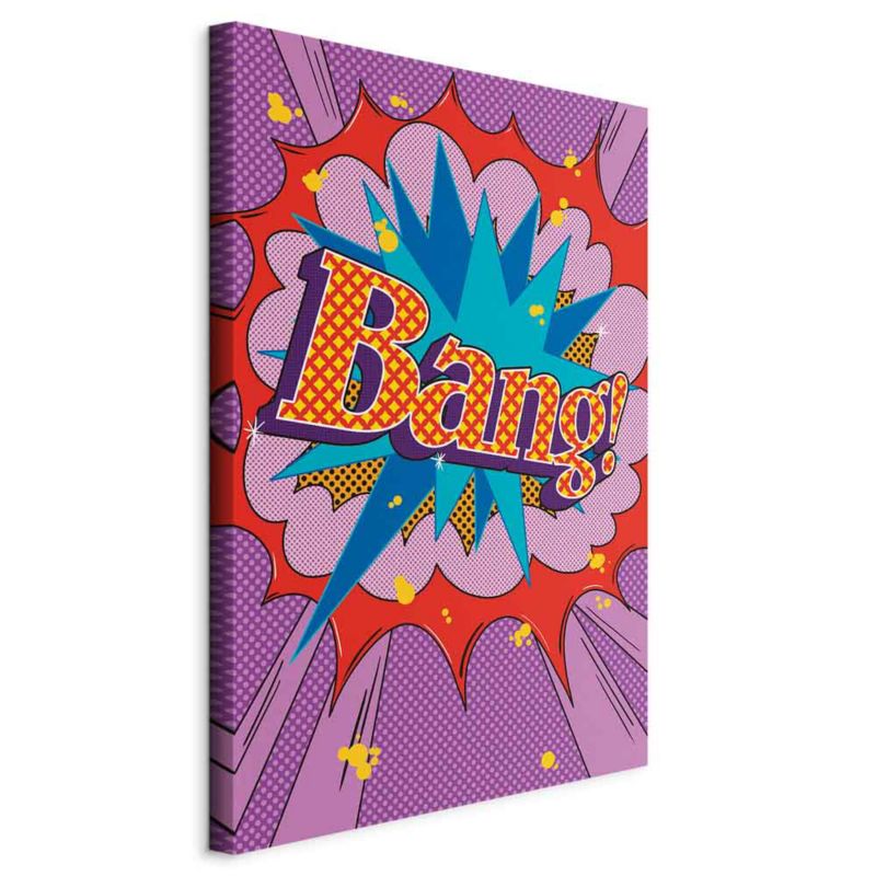 Obraz Artgeist Komiksowy street-art 60 x 90 cm flizelina 1 szt