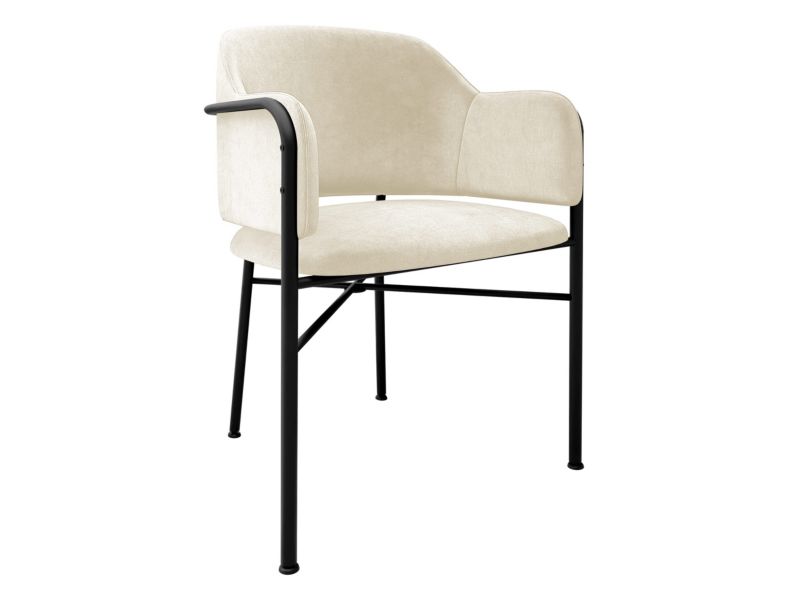 Krzesło MIRJAN 24 tapicerowane Delivio śmietankowy 1 szt.